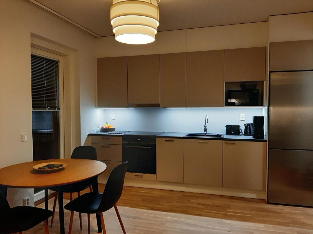 Premium Kaksio Rauman Keskustassa, Parveke Ja Sauna Exteriör bild